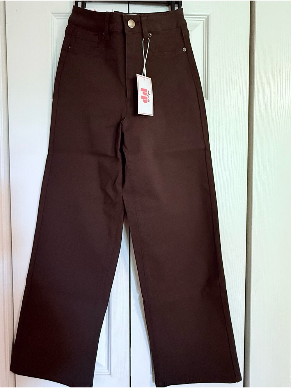 Discount Divas Diva Stretch High Rise Crop Wide Leg Pants